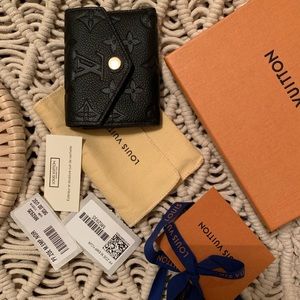 Louis Vuitton Zoe Wallet, Black Empriente Leather